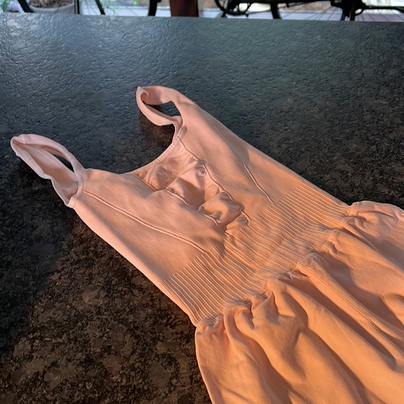 Free People Good Karma Flared Onesie in (Ballet) Pink BNWOT last one - Picture 8 of 8